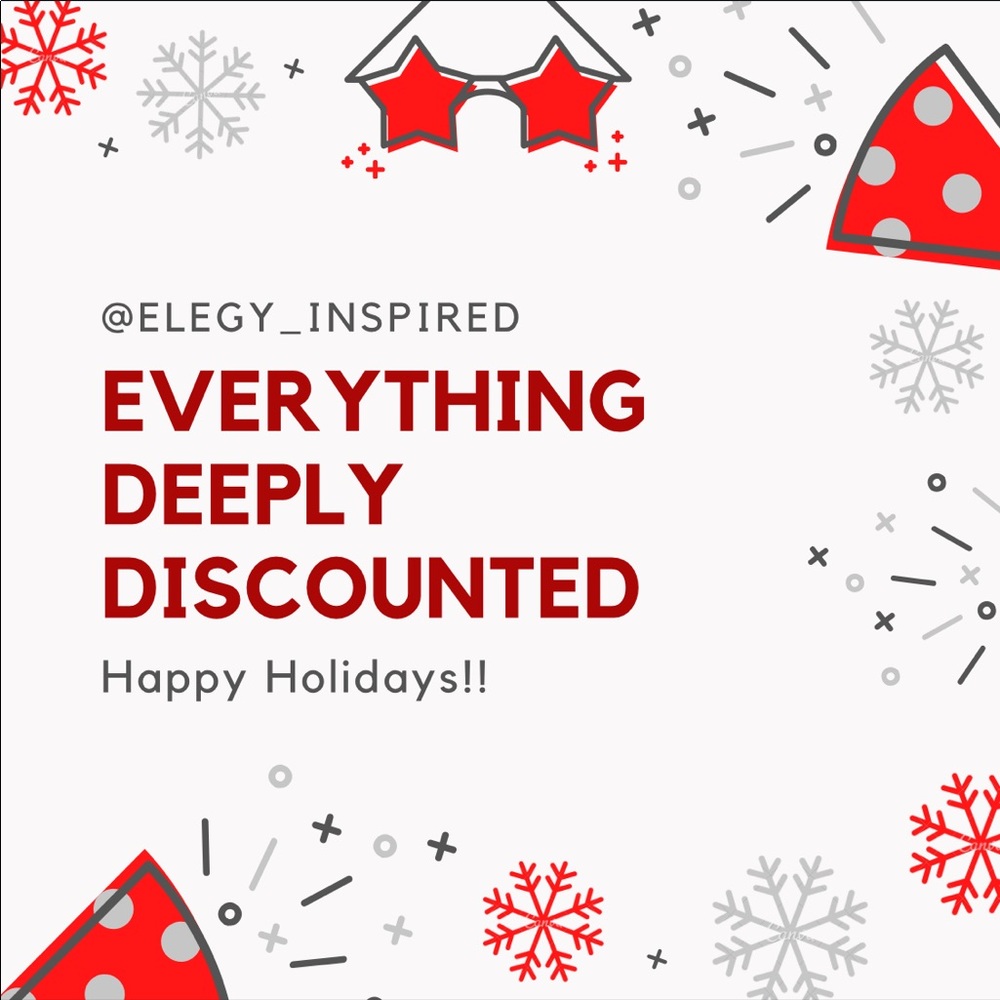 HAPPY HOLIDAY PRICE DROP!